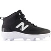 New Balance Mens Fresh Foam 3000 V6 Mid-moldedBaseball Shoe(Black/White)