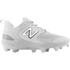 New Balance Men’s Fresh Foam 3000 V6 Molded Baseball Shoes(Grey/White)