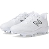 New Balance Men’s Fresh Foam 3000 V6 Molded Baseball Shoes(Synthetic White/White)