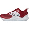 New Balance Men’s Fresh Foam 3000 V6 Turf-Trainer Shoes(Team Crimson/White)