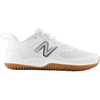 New Balance Men’s Fresh Foam 3000 V6 Turf-Trainer Shoes(White/White/Gum)