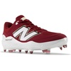 New Balance Men’s Fresh Foam 3000 V7 Molded Baseball Shoe(Mercury Red/Gold)