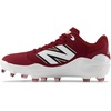 New Balance Men’s Fresh Foam 3000 V7 Molded Baseball Shoe(Mercury Red/Gold)