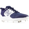 New Balance Men’s Fresh Foam X 3000 V6 Metal Baseball Shoes(Navy/White)