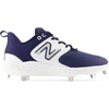 New Balance Men’s Fresh Foam X 3000 V6 Metal Baseball Shoes(Navy/White)