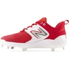 New Balance Men’s Fresh Foam X 3000 V6 Metal Baseball Shoes(Red/White)