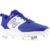 New Balance Men’s Fresh Foam X 3000 V6 Metal Baseball Shoes(Royal/White)
