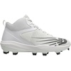 New Balance Men’s FuelCell 4040 V6 Metal Baseball Cleats(White/Black)