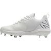 New Balance Men’s FuelCell 4040 V6 Metal Baseball Shoes(White/Black)
