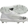 New Balance Men’s FuelCell 4040 V6 Metal Baseball Shoes(White/Black)