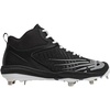 New Balance Men’s FuelCell 4040 V6 Mid-Metal Baseball Shoes(Black/White)