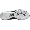 New Balance Men’s FuelCell 4040 V6 Mid-Metal Baseball Shoes(Black/White)