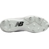 New Balance Men’s FuelCell 4040 V6 Mid-Metal Baseball Shoes(White/Black)