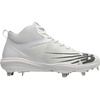 New Balance Men’s FuelCell 4040 V6 Mid-Metal Baseball Shoes(White/Black)