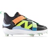 New Balance Men’s FuelCell Lindor V2 Metal Baseball Shoes(Black/Neon Dragonfly/Electric Jade)