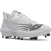 New Balance Men’s Fuelcell 4040 V6 Baseball Cleats(White/Black)