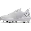 New Balance Men’s Fuelcell 4040 V6 Baseball Cleats(White/Black)