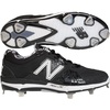 New Balance Men’s L3000V2 Metal Low Baseball Cleats(Black)