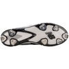 New Balance Men’s L3000V2 Metal Low Baseball Cleats(Black|silver)
