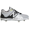 New Balance Men’s L3000V2 Metal Low Baseball Cleats(Grey/Black)