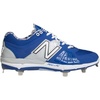 New Balance Men’s L3000V2 Metal Low Baseball Cleats(Royal/Silver)