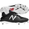 New Balance Men’s L4040v4 Metal Baseball Shoe(Black/Black)