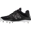 New Balance Men’s L4040v4 Metal Baseball Shoe(Black/Camo Green)
