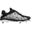 New Balance Men’s L4040v4 Metal Baseball Shoe(Black/Camo Green)