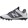 New Balance Men’s L4040v4 Metal Baseball Shoe(Navy/White)