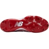 New Balance Men’s L4040v4 Metal Baseball Shoe(Red/White)