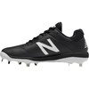 New Balance Men’s L4040v4 Metal Baseball Shoe(Synthetic Black)