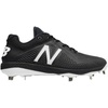 New Balance Men’s L4040v4 Metal Baseball Shoe(Synthetic Black)