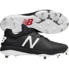 New Balance Men’s L4040v4 Metal Baseball Shoe(Synthetic Black)