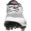 New Balance Men’s L4040v4 Metal Baseball Shoe(White/Camo Green)