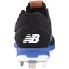 New Balance Men’s M3000v3 Metal Baseball Shoe(Black/Blue)