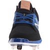 New Balance Men’s M3000v3 Metal Baseball Shoe(Black/Blue)