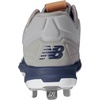 New Balance Men’s M3000v3 Metal Baseball Shoe(Grey/Navy)