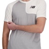 New Balance Men’s Ss Asym Baseball Top Left(White)