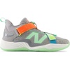 New Balance Unisex Adult FuelCell Lindor 2 Pre-Game Baseball Shoes(Team Away Grey/Electric Jade/Neon Dragonfly)
