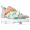 New Balance Unisex Adult FuelCell Lindor V2 Metal Baseball Shoes(Team Away Grey/Neon Dragonfly/Electric Jade)
