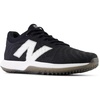 New Balance Unisex-Adult FuelCell 4040v7 Turf-Trainer(Black/Optic White Synthetic)