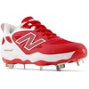 New Balance Women’s Fresh Foam X Velo V4 Metal Softball Shoes(Team Red/White)