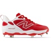 New Balance Women’s Fresh Foam X Velo V4 Metal Softball Shoes(Team Red/White)