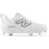 New Balance Women’s Fresh Foam X Velo V4 Metal Softball Shoes(White/Black)
