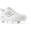 New Balance Women’s Fresh Foam X Velo V4 Metal Softball Shoes(White/Black)