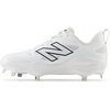 New Balance Women’s Fresh Foam X Velo V4 Metal Softball Shoes(White/Black)