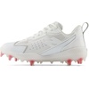 New Balance Womens FuelCell Romero Duo V2 CompositeSoftball Shoe(White/Silver Metalic)