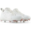 New Balance Women’s FuelCell Romero Duo V2 Metal Softball Shoe(White/Silver Metalic)