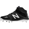 New Balance mens 4040 V4 Mid-metal(Black/Black)