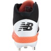 New Balance mens 4040 V4 Mid-metal(Black/Orange)